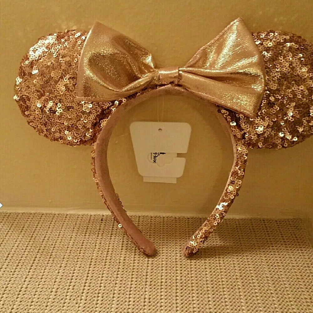 Minnie Mouse Rose colored ears